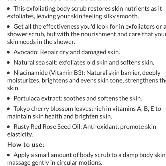 New!! Unicat cherry blossom 🌸 body scrub - Picture 6 of 8